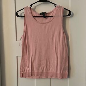 Lauren Ralph Lauren Soft Pink Tank Top